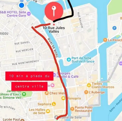 6 Personnes Centre Sète